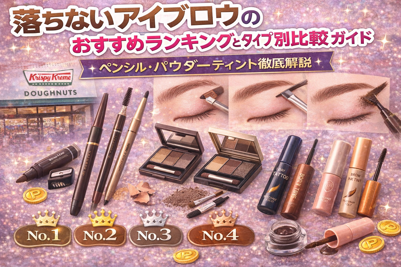 落ちないアイブロウのおすすめ人気ランキングとタイプ別比較ガイド【ペンシル・パウダー・ティント徹底解説】